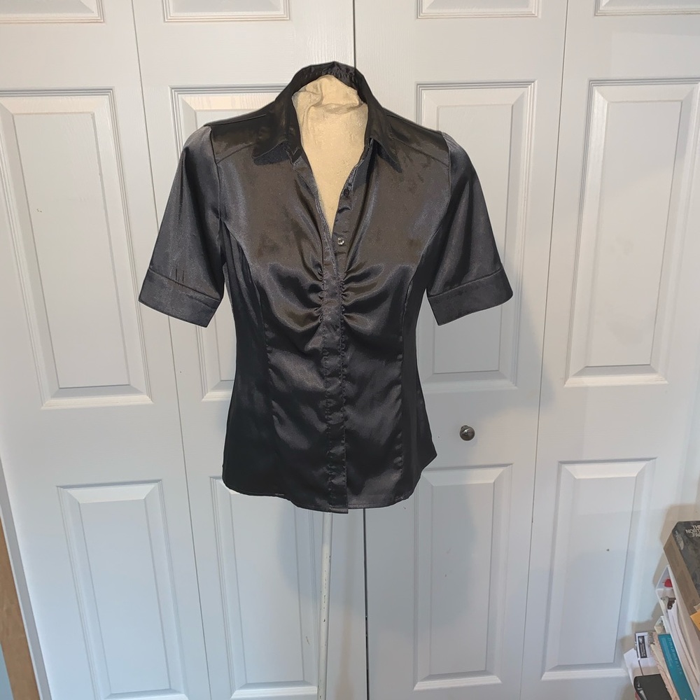 Beautiful top (sparkly dark grey)